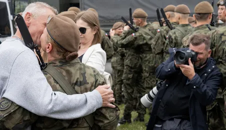 39. przysięga żołnierzy Terytorialnej Służby Wojskowej