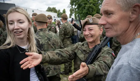 39. przysięga żołnierzy Terytorialnej Służby Wojskowej