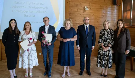 Narada z dyrektorami jednostek oświatowych, 25.08.2025 r.