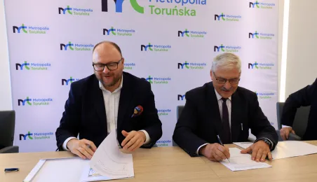 Podpisanie porozumienia dot. połączenia autobusowego z Łysomicami