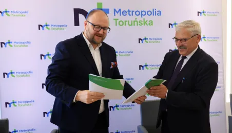 Podpisanie porozumienia dot. połączenia autobusowego z Łysomicami