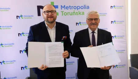 Podpisanie porozumienia dot. połączenia autobusowego z Łysomicami