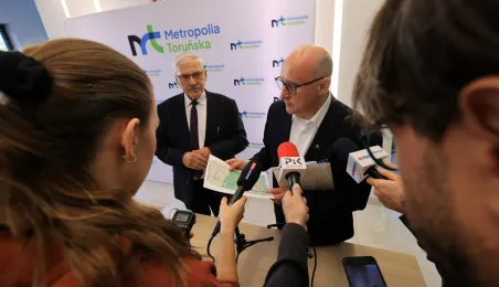 Podpisanie porozumienia dot. połączenia autobusowego z Łysomicami