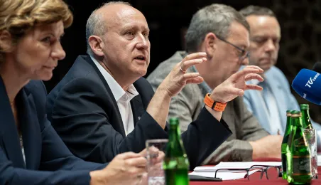 Briefing prasowy dotyczący zmian w komunikacji miejskiej