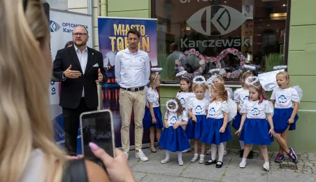 Anioł zamieszkał na Rynku Nowomiejskim, 29.08.2025 r.