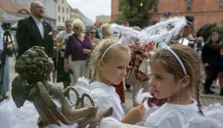 Anioł zamieszkał na Rynku Nowomiejskim, 29.08.2025 r.