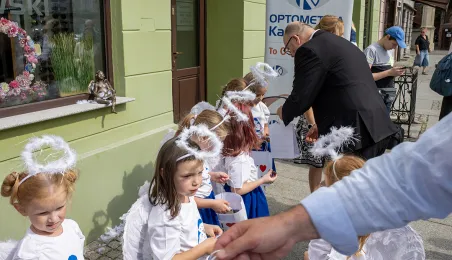 Anioł zamieszkał na Rynku Nowomiejskim, 29.08.2025 r.