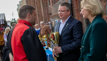 Turniej rycerski - wręczenie nagród, 30.08.2025 r.