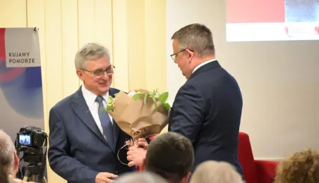 Spotkanie z działaczem toruńskiej "Solidarności" Lechem Różańskim