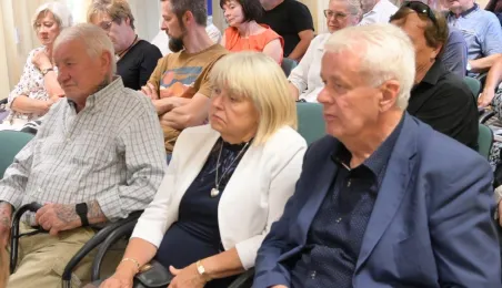 Spotkanie z działaczem toruńskiej "Solidarności" Lechem Różańskim