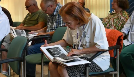 Spotkanie z działaczem toruńskiej "Solidarności" Lechem Różańskim