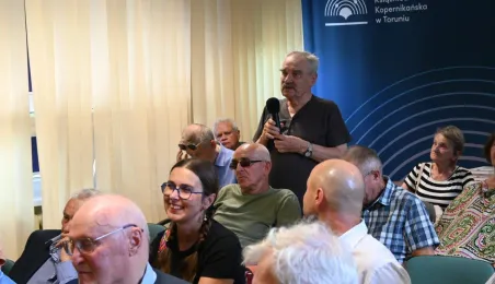 Spotkanie z działaczem toruńskiej "Solidarności" Lechem Różańskim