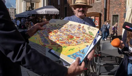 Toruńskie Anioły na mapie