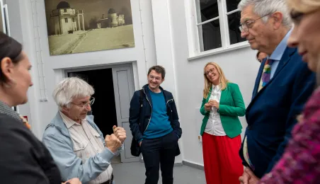 Delegacja z Vinci w Obserwatorium Astronomicznym