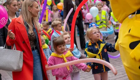 Przemarsz z okazji Dnia Przedszkolaka, 22.09.2025 r.
