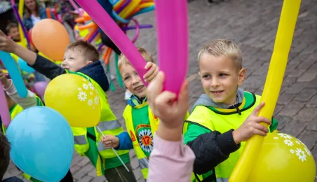 Przemarsz z okazji Dnia Przedszkolaka, 22.09.2025 r.