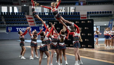 Cheerleading to sport