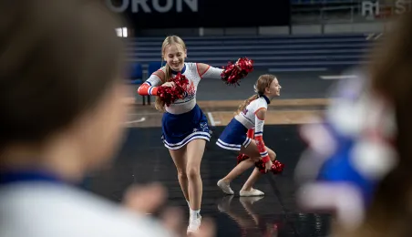 Cheerleading to sport