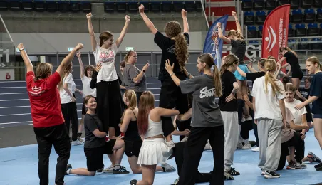 Cheerleading to sport