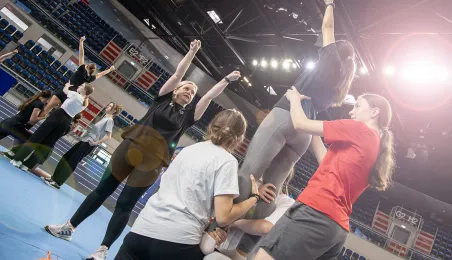 Cheerleading to sport