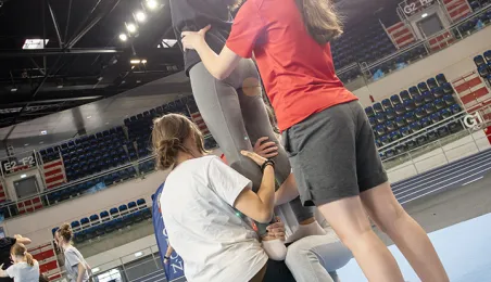 Cheerleading to sport