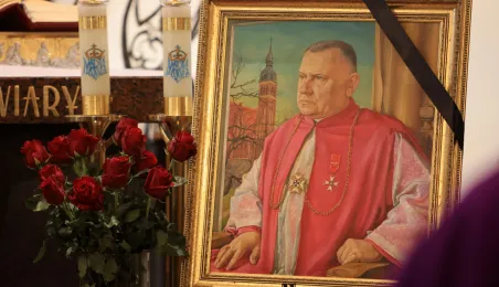 Pogrzeb ks. Stanisława Kardasza - Msza św.