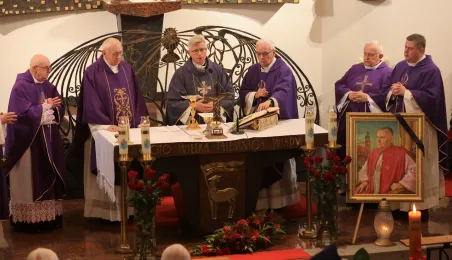 Pogrzeb ks. Stanisława Kardasza - Msza św.