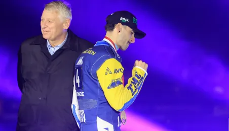 Finał KS Toruń - Motor Lublin - podium, 28.09.2025 r.