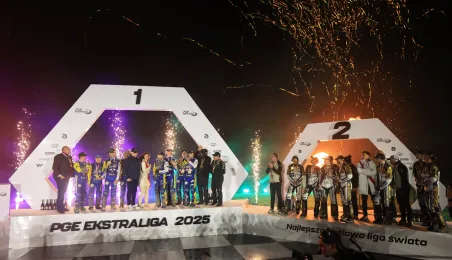 Finał KS Toruń - Motor Lublin - podium, 28.09.2025 r.