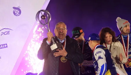 Finał KS Toruń - Motor Lublin - podium, 28.09.2025 r.