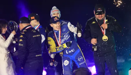 Finał KS Toruń - Motor Lublin - podium, 28.09.2025 r.