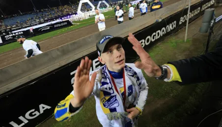 Finał KS Toruń - Motor Lublin - podium, 28.09.2025 r.