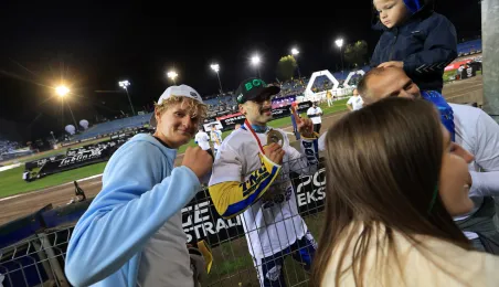 Finał KS Toruń - Motor Lublin - podium, 28.09.2025 r.