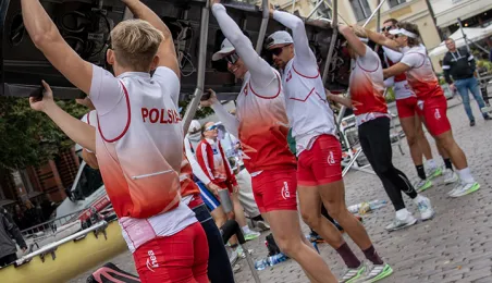 Wioślarze walczyli w Run & Row 2025 