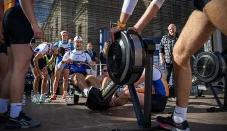 Wioślarze walczyli w Run & Row 2025 