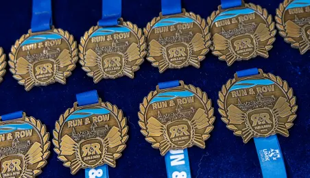 Wioślarze walczyli w Run & Row 2025 