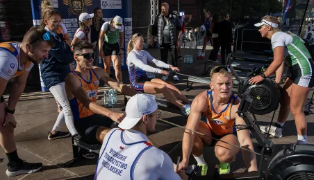 Wioślarze walczyli w Run & Row 2025 