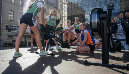 Wioślarze walczyli w Run & Row 2025 