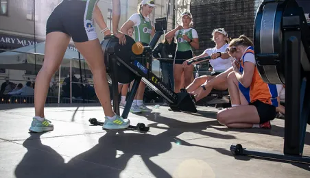 Wioślarze walczyli w Run & Row 2025 