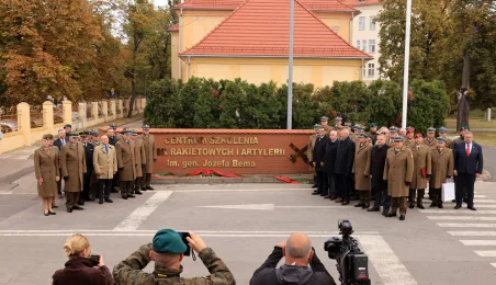 Przeformowanie CSAiU w Centrum Szkolenia Wojsk Rakietowych i Artylerii