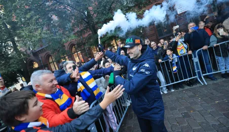 W czwartkowy wieczór (2 października) drużyna PRES Grupa Deweloperska Toruń spotkała się z kibicami na Rynku Staromiejskim.