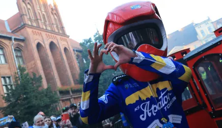 W czwartkowy wieczór (2 października) drużyna PRES Grupa Deweloperska Toruń spotkała się z kibicami na Rynku Staromiejskim.