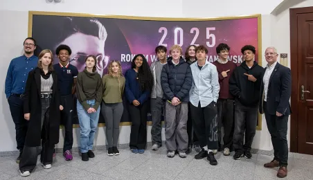  Młodzież z Filadelfii z wizytą w urzędzie