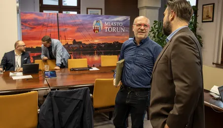 Trwają spotkania prezydenta Torunia Pawła Gulewskiego z Radami Okręgów. 