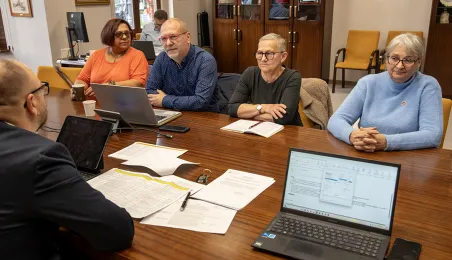 Trwają spotkania prezydenta Torunia Pawła Gulewskiego z Radami Okręgów. 