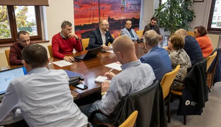 Trwają spotkania prezydenta Torunia Pawła Gulewskiego z Radami Okręgów. 