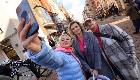 Różowy Przejazd Rowerowy