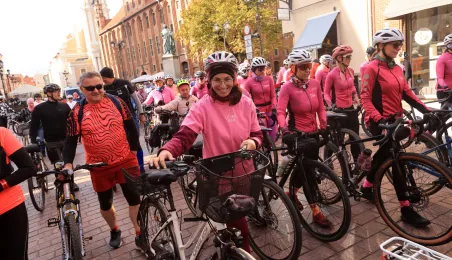 Różowy Przejazd Rowerowy