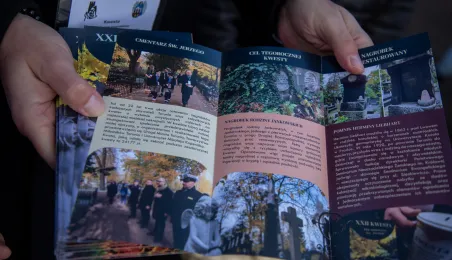 Coroczna kwesta na renowację nagrobków na cmentarzu św.Jerzego