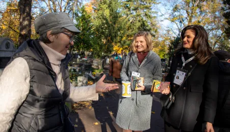 Coroczna kwesta na renowację nagrobków na cmentarzu św.Jerzego